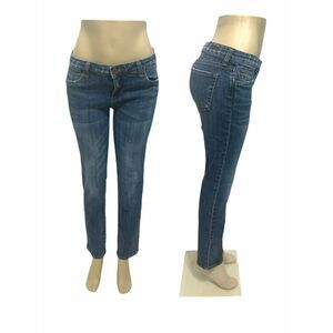 Kut from the Kloth Denim Jeans Mid Rise‎ Slim Fit Dark Wash Blue Women's Size 6